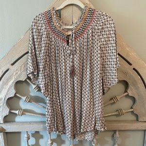 Knox Rose bohemian top - size XL - NWT